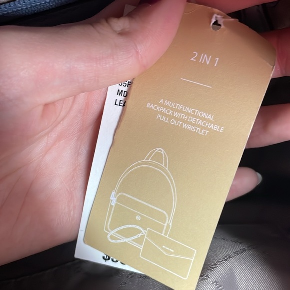 NWT Michael Kors ‘Maisie’ Medium Leather 2-in-1 Backpack - Picture 13 of 16